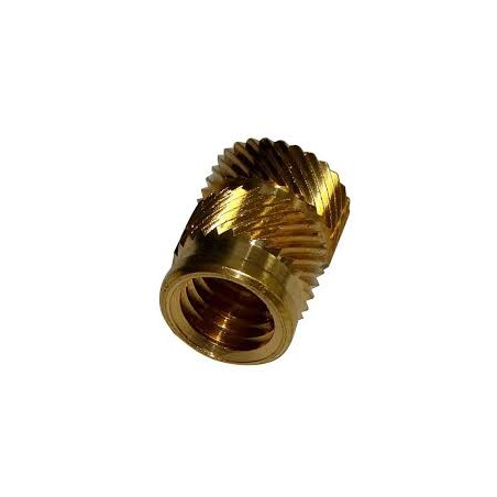1 x Insert Sans tête SONICFIX Laiton M3X5.7