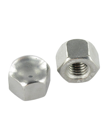 1 x Ecrou borgne Hexagonal BAS Inox A2 M5