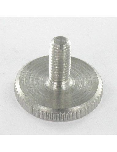 1 x Vis métaux Moletée Basse Inox A1 M4X25