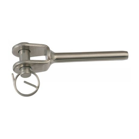 1 x Embout à A sertir à CHAPE SOUDEE Inox A4 Diamètre 5