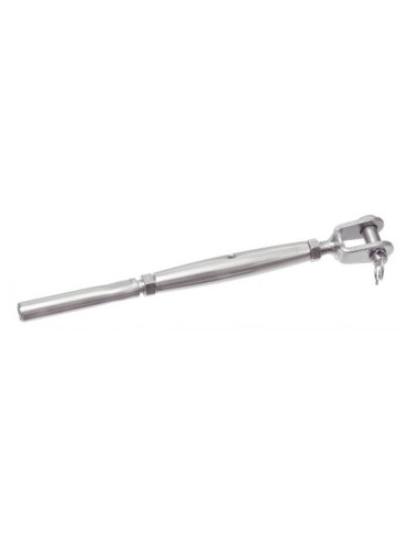 1 x Ridoir à chape soudé embout à sertir Inox...