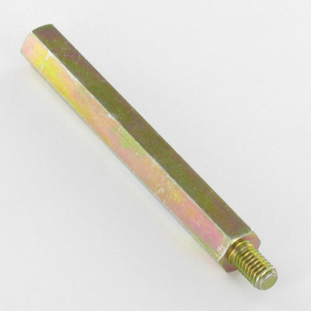 1 x RALLONGE Hexagonal Mâle femelle M6X10 10X80 TB6X15 Bichromaté
