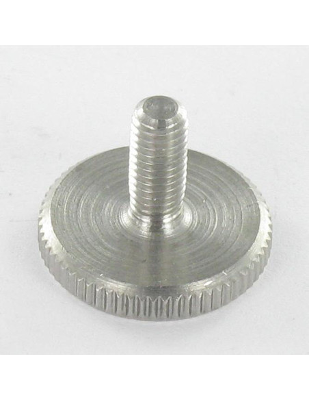 1 x Vis métaux Moletée Basse Inox A1 M8X25