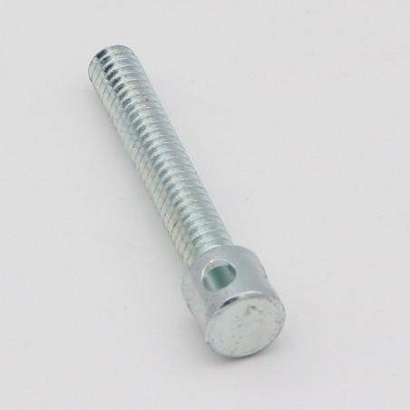 1 x Vis d assemblage lit Acier zingué M7X45 Tête 4 trous