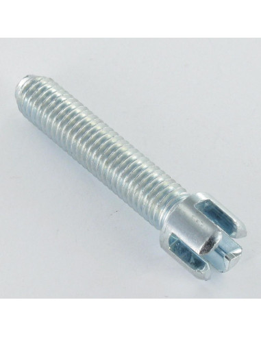 1 x Vis assemblage lit Acier zingué M8X40 Tête...