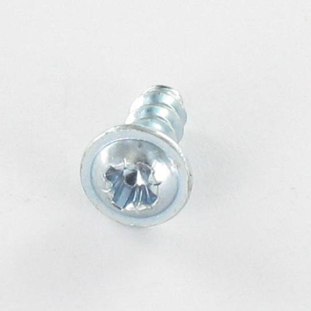 1 x Vis pvc Poelier Pozi N°2 4X30 Sans pointe Acier zingué