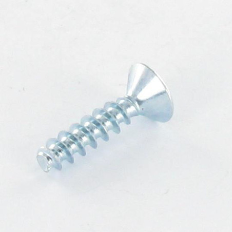 1 x Vis pvc Tête fraisée Pozi 3.5X20 Acier zingué