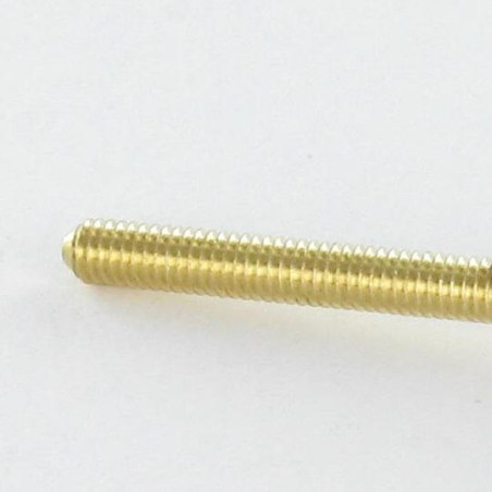 1 x Vis métaux Laiton Tête Conique M3X39 Filetage total Diamètre de tête: 5 microvis