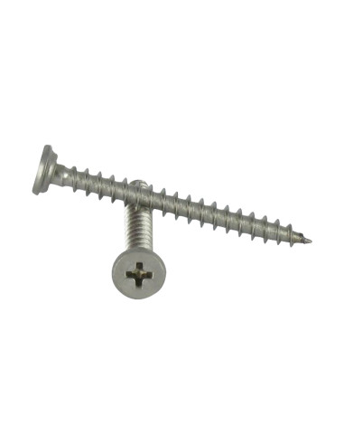 1 x Vis pvc Inox A2 Tête cylindrique TC...