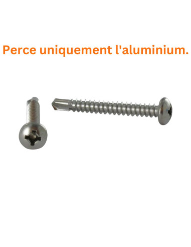 1 x Vis autoperceuse Tête cylindrique TC Carré...