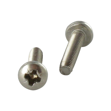 1 x Vis autotaraudeuse Tête cylindrique bombée TCB M5X8 Pozi N°2 Inox A2