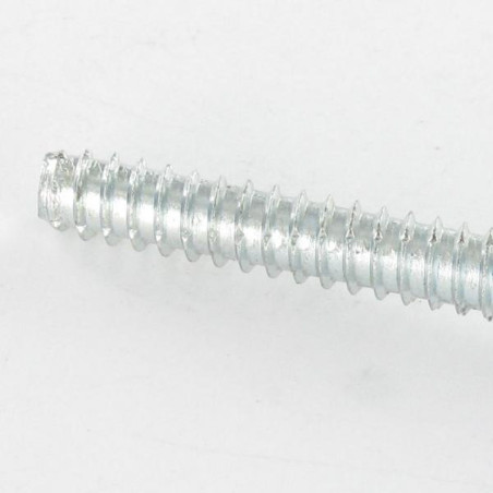 1 x Vis tôle Autotaraudeuse Tête hexagonale TH 6.3X100 Inox A2 Acier zingué