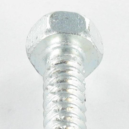 1 x Vis tôle Autotaraudeuse Tête hexagonale TH 6.3X100 Inox A2 Acier zingué