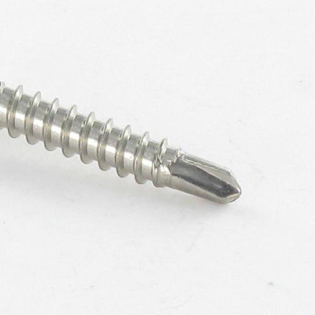 1 x Vis autoperceuse Tête cylindrique TC Carré 3.9X38 Empreinte carre 1 Inox A2