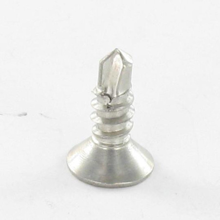 1 x Vis autoperceuse Inox A2 Tête fraisée Carré 3.9X22 Empreinte carre 1