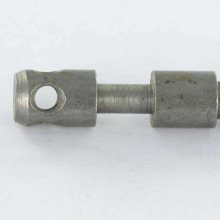 1 x Axe Acier zingué Long M8X60 Pas de 150