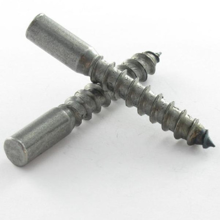 1 x Tirefond Sans tête 10X155 Filetée sur 50 Acier brut
