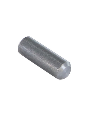 1 x Axes lisses Acier brut 10X30 CHANFREIN/2 Bout