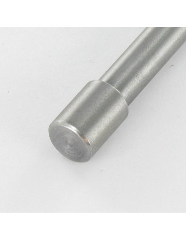 1 x Axes LONGS Acier brut 10X65