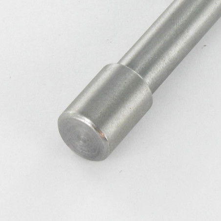 1 x Axes LONGS Acier brut 10X65