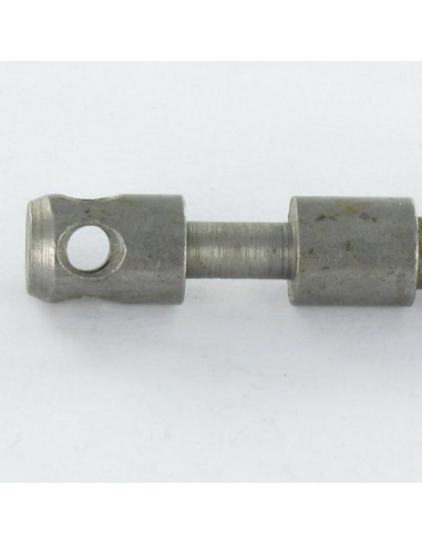 1 x Axe Acier zingué Long M8X75 Pas de 150