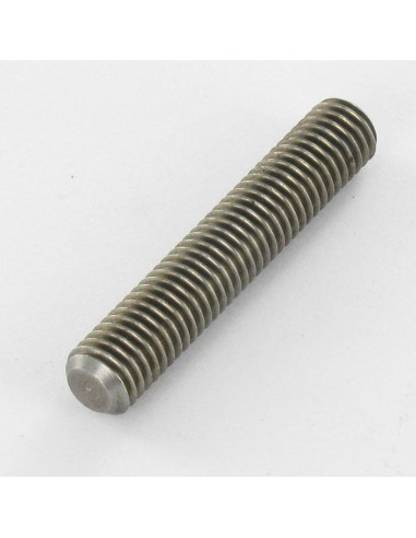 1 x Filet Acier brut M8X45 Percée et taraudée...