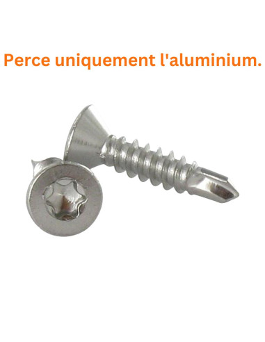 1 x Vis autoperceuse Inox A2 Tête fraisée...