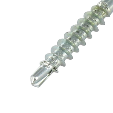 1 x Vis Médium Tête fraisée Cranté TORX T20 4X60 Filetée sur 40 Acier zingué