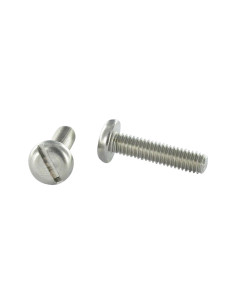 Vis métaux Inox A2 Tête cylindrique large TCL Fendue M6X30
