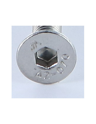 1 x Vis métaux Inox A2 FHC tête fraisée...