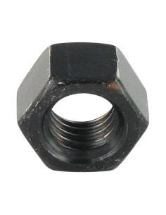 Ecrou hexagonale M6 Inox A2 Noir