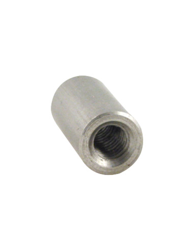 1 x Manchon Cylindrique Taraudé M12 15X40 Inox A2