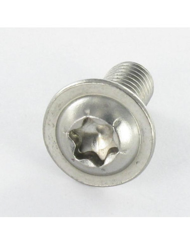 1 x Vis métaux Tête bombée Embase collerette...
