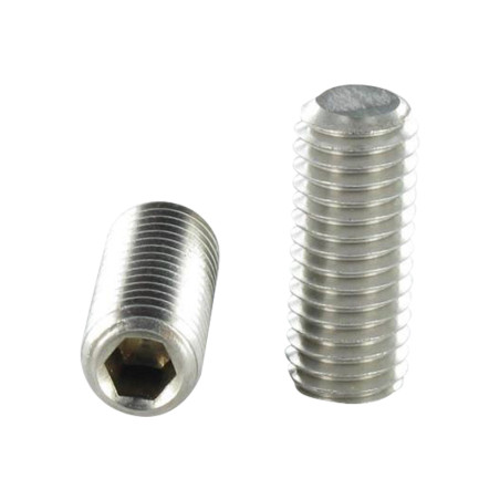 1 x Vis métaux Inox A2 Sans tête six pans creux (sthc) Clé de 1.5 HC1.5 M3X3 Bout plat microvis