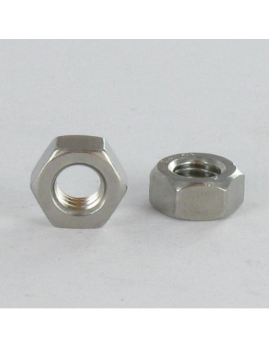 1 x Ecrou hexagonale M3 Inox A2 + Wax lubrifié