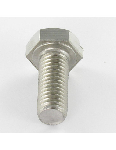 1 x Vis métaux Tête hexagonale TH Fendue Inox...