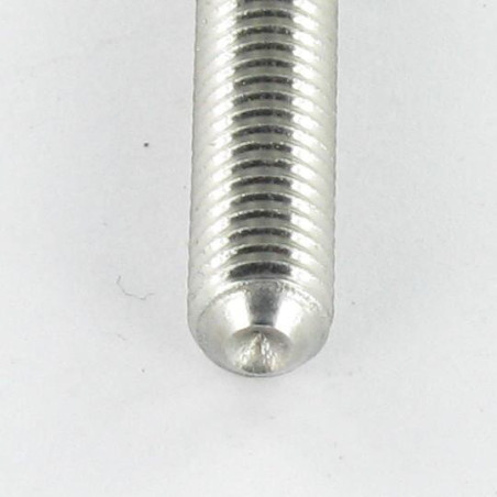 1 x Vis métaux Inox A2 Sans tête six pans creux (sthc) Clé de 1.5 HC1.5 M3X4 Bout cuvette microvis