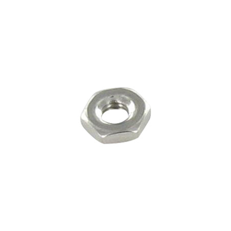1 x Ecrou hexagonal bas hm/contre Ecrou M2.5 Inox A2