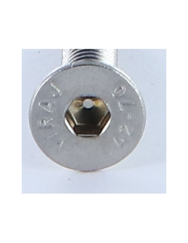 1 x Vis métaux Inox A2 FHC tête fraisée...