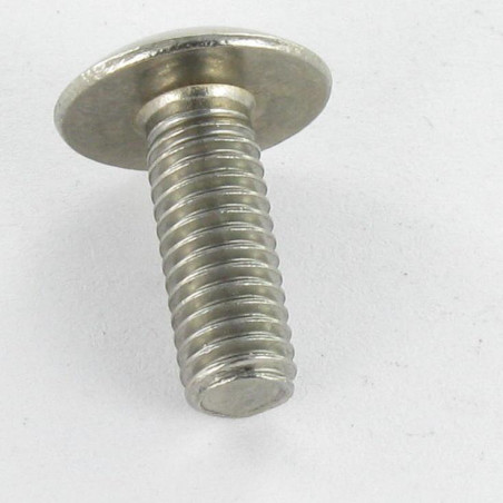1 x Vis métaux Poelier Clé de 4 HC4 M6X16 Inox