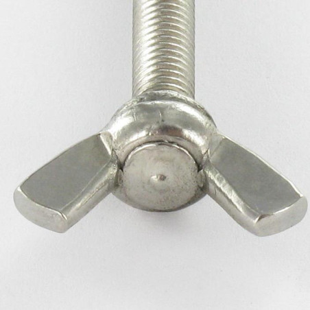 1 x Vis Oreilles M4X25 Forme amEricaine Inox A2