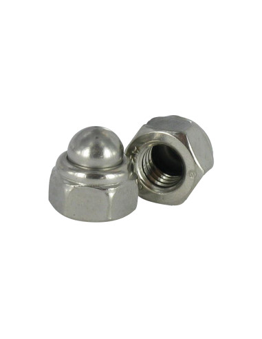 1 x Ecrou borgne Frein M10 Inox A2