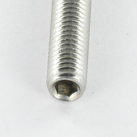 1 x Vis métaux Inox A2 Sans tête six pans creux (sthc) Clé de 2 HC2 M4X25 Bout cuvette