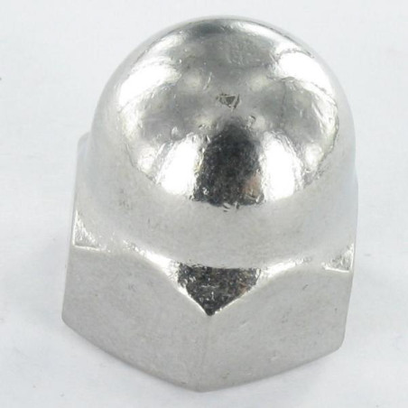 1 x Ecrou borgne Inox A2 M12 Wax lubrifié