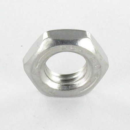 1 x Ecrou hexagonal bas hm/contre Ecrou M14 Epaisseur 7 Inox A2