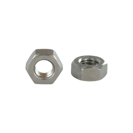 1 x Ecrou hexagonale M2 Inox A2 + Wax lubrifié