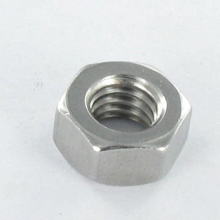 1 x Ecrou hexagonale M2 Inox A2 + Wax lubrifié