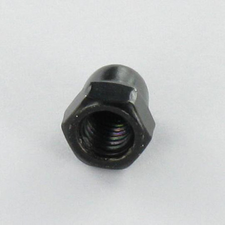1 x Ecrou borgne Inox A2 Noir M5 Noir
