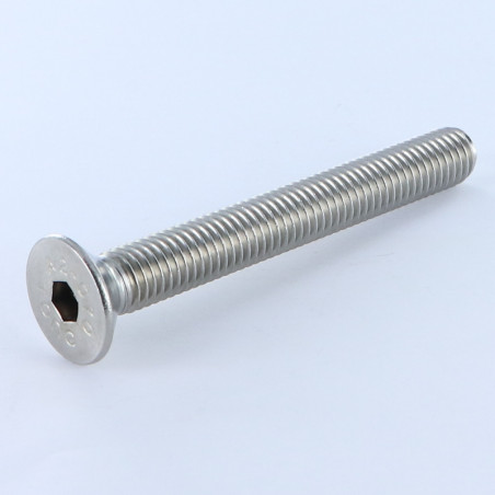 1 x Vis métaux Inox A2 FHC tête fraisée empreinte hexagonale creuse Clé de 10 HC10 M16X140 Filetage total
