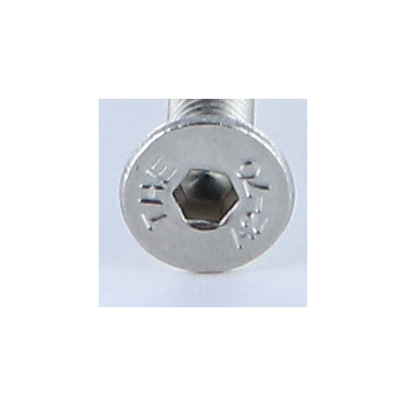 1 x Vis métaux Inox A2 FHC tête fraisée empreinte hexagonale creuse Clé de 3 HC3 M5X70 Filetage total
